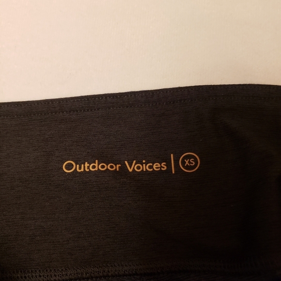 Outdoor Voices Two-Tone Athletic Leggings Size XS - Picture 6 of 11